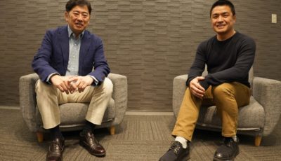 WILLER代表の村瀬茂高氏（左）とモービルアイジャパンCEOの川原昌太郎氏（右）