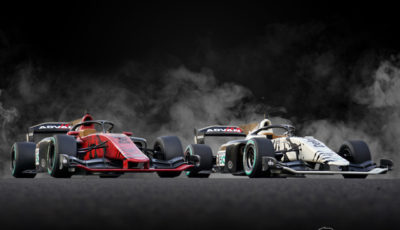 自動運転車レースに採用されたSF23