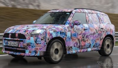 MINI カントリーマン（クロスオーバー）次期型のEVプロトタイプ