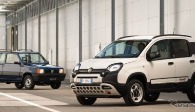 初代フィアット・パンダ 4x4 と パンダ 4x40°