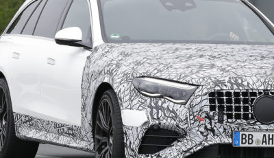 メルセデスAMG E53 ステーションワゴン 新型プロトタイプ（スクープ写真）