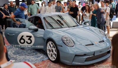 ポルシェ 911 S/T の「ヘリテージデザインパッケージ」装着車（IAAモビリティ2023）