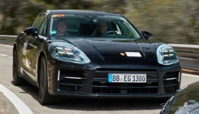 ポルシェ・パナメーラ 新型のプロトタイプ
