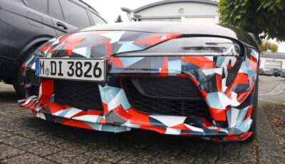 トヨタ スープラGRMN プロトタイプ（スクープ写真）