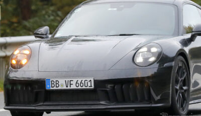 ポルシェ 911 GTS 改良新型プロトタイプ（スクープ写真）