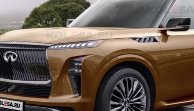 インフィニティ QX80 次期型の予想CG