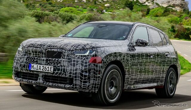 BMW X3 新型のプロトタイプ