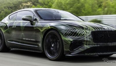 ベントレー・コンチネンタル GT 新型のプロトタイプ