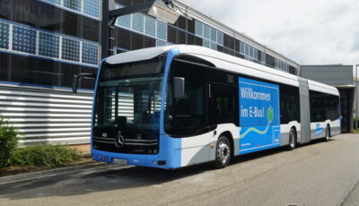 メルセデスベンツの新型電動バス『eCitaro G』