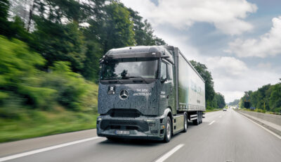 メルセデスベンツeActros 600のプロトタイプ