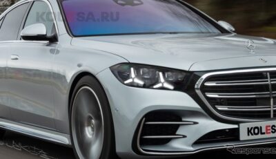 メルセデスベンツ Sクラス 改良新型（予想CG）