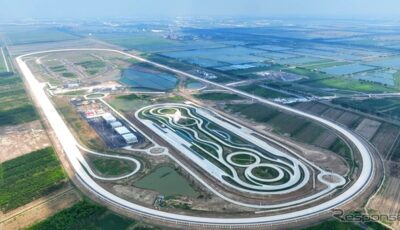 中国自動車技術研究センターの新たなテストコース