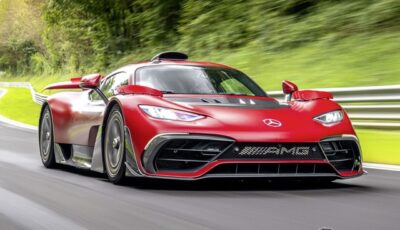 メルセデスAMG『ONE』がドイツ・ニュルブルクリンク北コースで新たな市販車最速記録を樹立