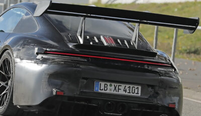 ポルシェ 911 GT3 RS 改良新型のプロトタイプ