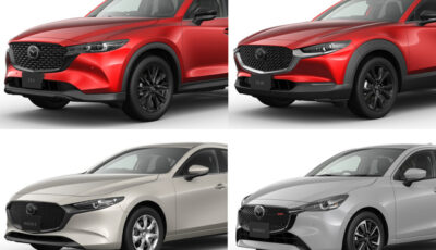『CX-5』『CX-30』『マツダ3』『マツダ2』の主力4車種に新機種を追加