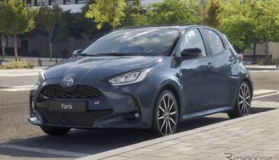トヨタ ヤリス GR SPORT の2025年モデル（欧州仕様）