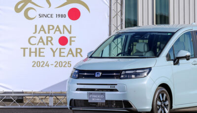 「2024-2025 日本カー・オブ・ザ・イヤー」を受賞したホンダ フリード