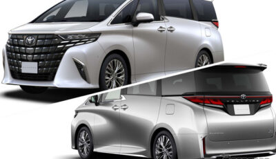 トヨタ・アルファード（上）とヴェルファイア（下）のエグゼクティブラウンジに設定されたPHEV