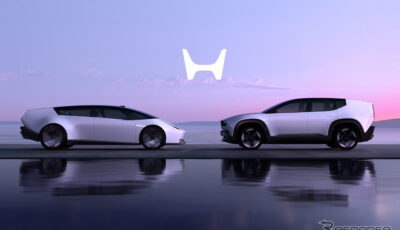 Honda 0 サルーン（左）とHonda 0 SUV（右）