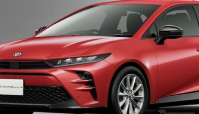 トヨタ カローラ 次期型の予想CG