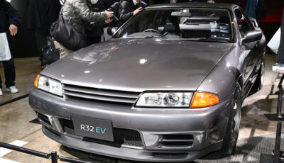 R32型日産『スカイラインGT-R』を電気自動車化したコンセプトモデル「R32EV」（東京オートサロン2025）