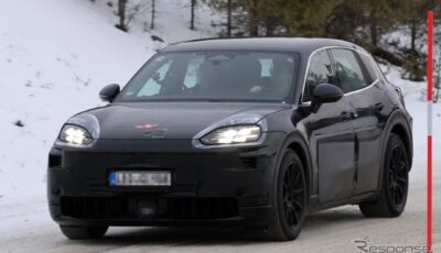 ポルシェ カイエン 次期型EV仕様のプロトタイプ