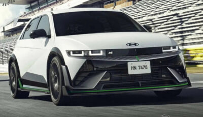 ヒョンデ『アイオニック5 N』の専用ハイパフォーマンスパーツパッケージ「DK Edition」装着車