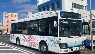 茨城交通が国内初となる中型バスでのレベル4自動運転による営業運行