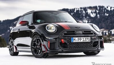 MINI「ジョン・クーパー・ワークス」(JCW)新型向けの新たな純正アクセサリー装着車