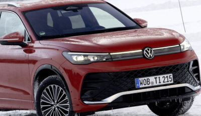 GTIゆずりのターボエンジンを搭載するVW ティグアン（欧州仕様）