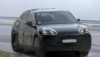 ポルシェ カイエンクーペEV 市販型のプロトタイプ