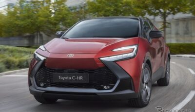 トヨタC-HRの2025年モデル（欧州仕様）