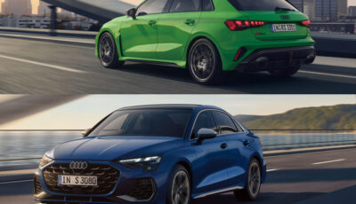 大幅アップデートしたアウディ『RS3』と『S3』