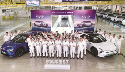 東風ホンダが新型EV『S7』生産開始