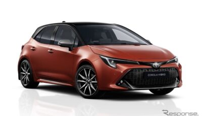トヨタ・カローラの2025年モデル（欧州仕様）
