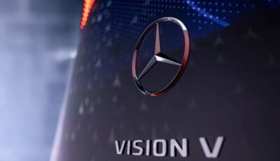 メルセデスベンツの次世代バンのコンセプトカー『Vision V』のティザー