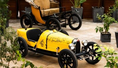 電動ミニカー「ブガッティ・ベビーII」のワンオフモデル