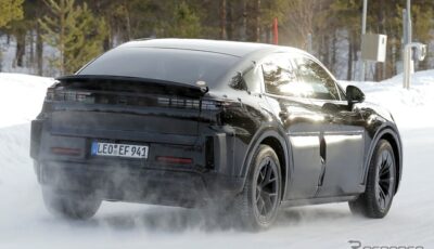 ポルシェ カイエンクーペEV 市販型プロトタイプ
