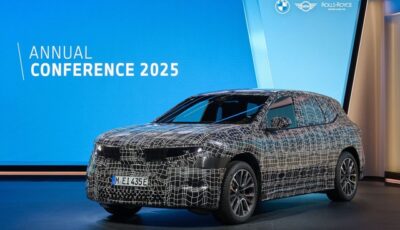 BMWの次世代EV「ノイエ・クラッセ」の第一弾『iX3』のプロトタイプ