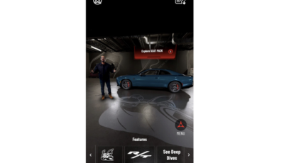 ダッジ『チャージャー』新型をスマホで360度バーチャル体験