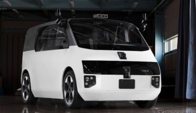 ティアフォーの新型ロボットタクシーのプロトタイプ