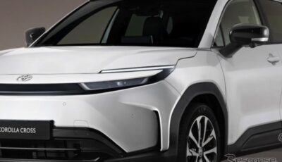 トヨタ カローラクロス 次期型の予想CG