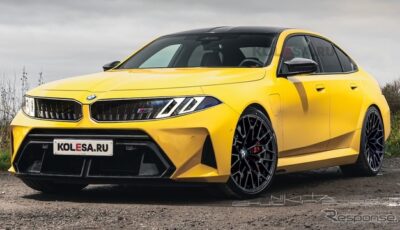 BMW M5セダン 改良新型の予想CG