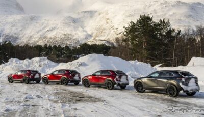 マツダ『CX-30』が持続可能燃料だけで北欧2100kmを走破