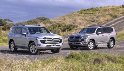トヨタ・ランドクルーザー300の一部改良モデル（オーストラリア仕様）
