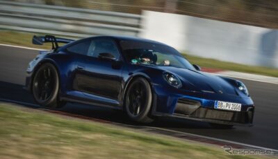 ポルシェ911 GT3が独ニュルブルクリンク北コースでMT車最速記録を更新