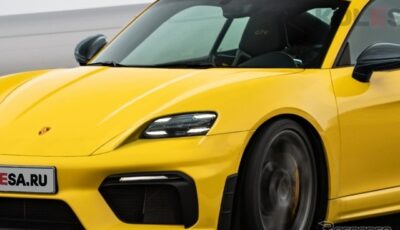 ポルシェ 718ケイマンEV  予想CG
