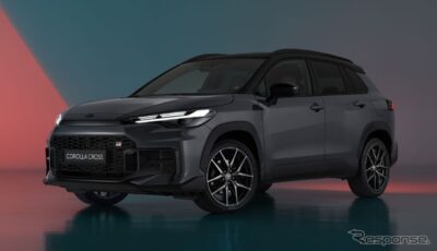 トヨタ・カローラクロスの「GRスポーツ」（欧州仕様）
