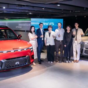 スマートの新型電動SUV『#5』