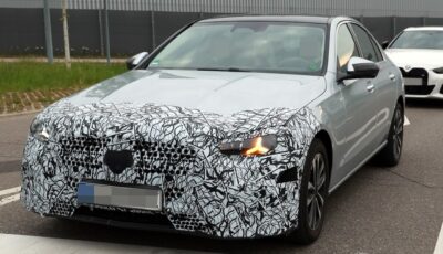 メルセデスベンツ Cクラス 改良新型、量産仕様のプロトタイプ
